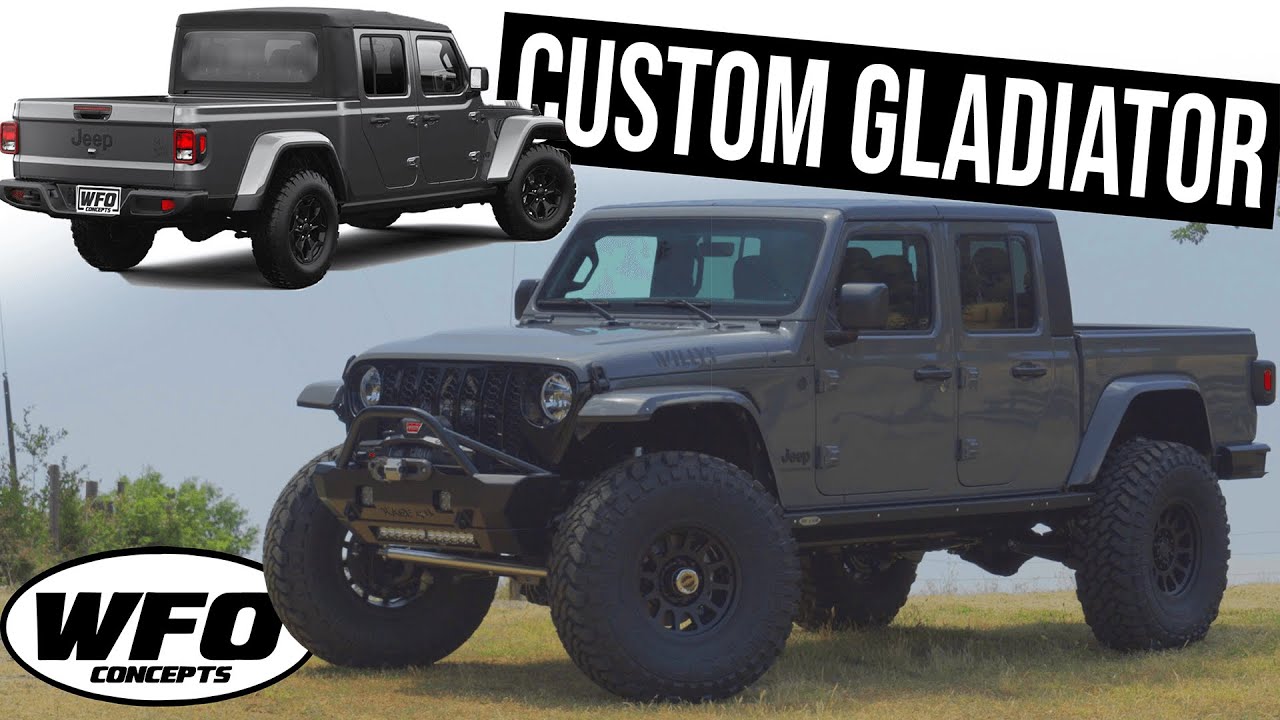 СОВЕРШЕННО НОВЫЙ Jeep Gladiator WILLY's Eco Diesel (ПОЛНАЯ СБОРКА)
