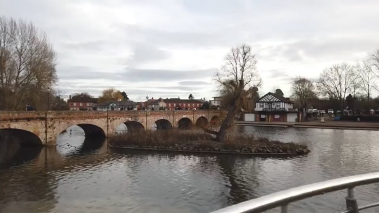 A Walk Round Stratford Upon Avon, England