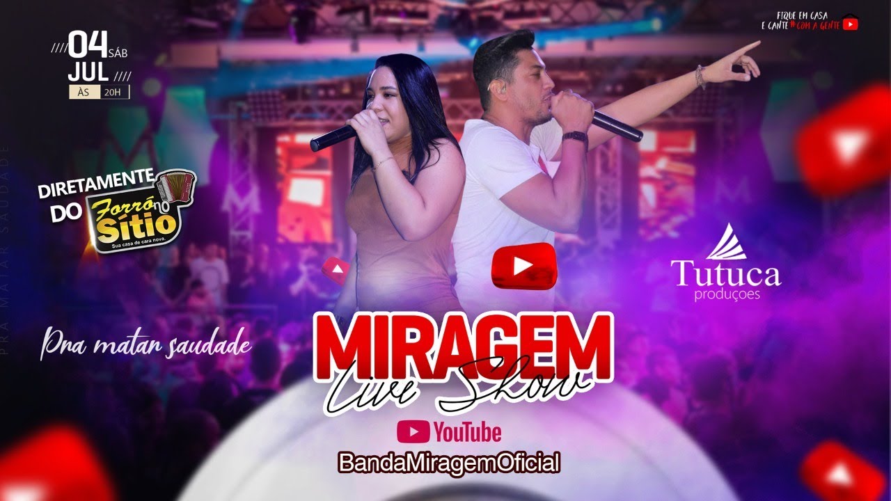 LIVE BANDA MIRAGEM  2ª EDIÇÃO