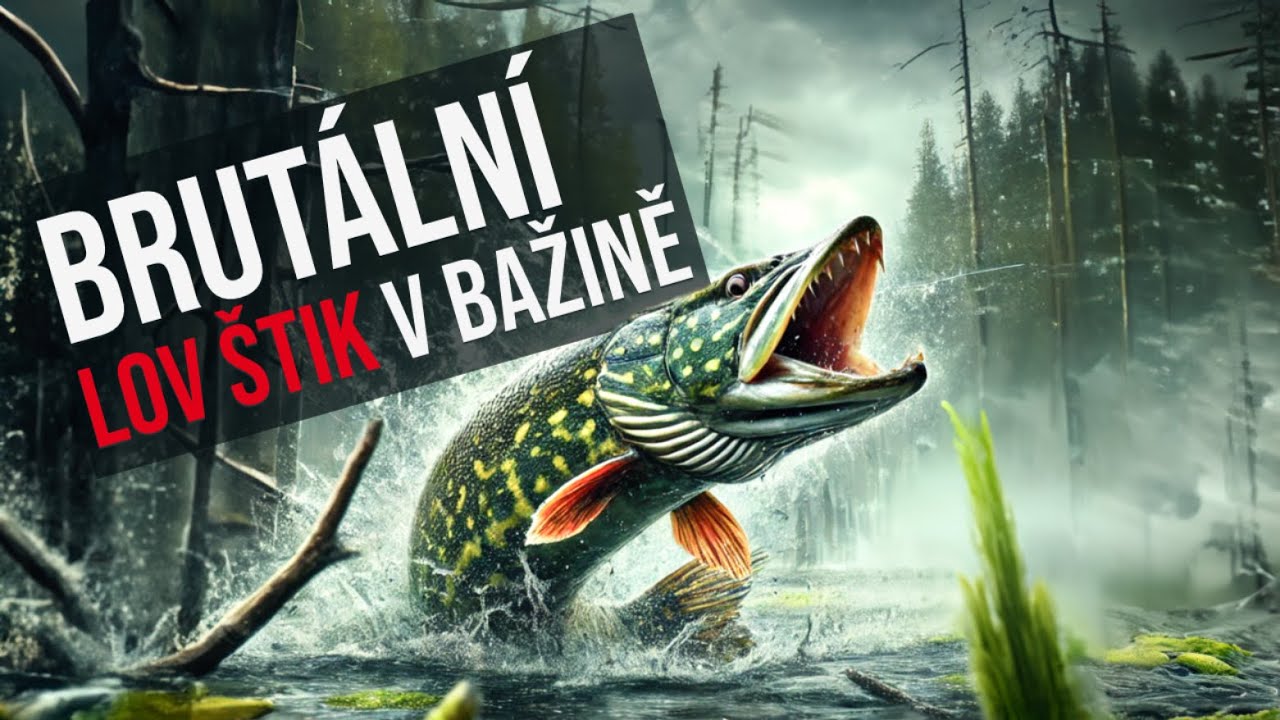 NEJBRUT&Aacute;LNĚJ&Scaron;&Iacute; &Scaron;TIKY v Čech&aacute;ch: lov v nebezpečn&eacute; bažině | př&iacute;vlač 🐊