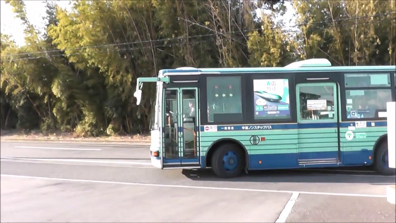 仙台市営バス発車・到着シーン集　四郎丸バス停にて