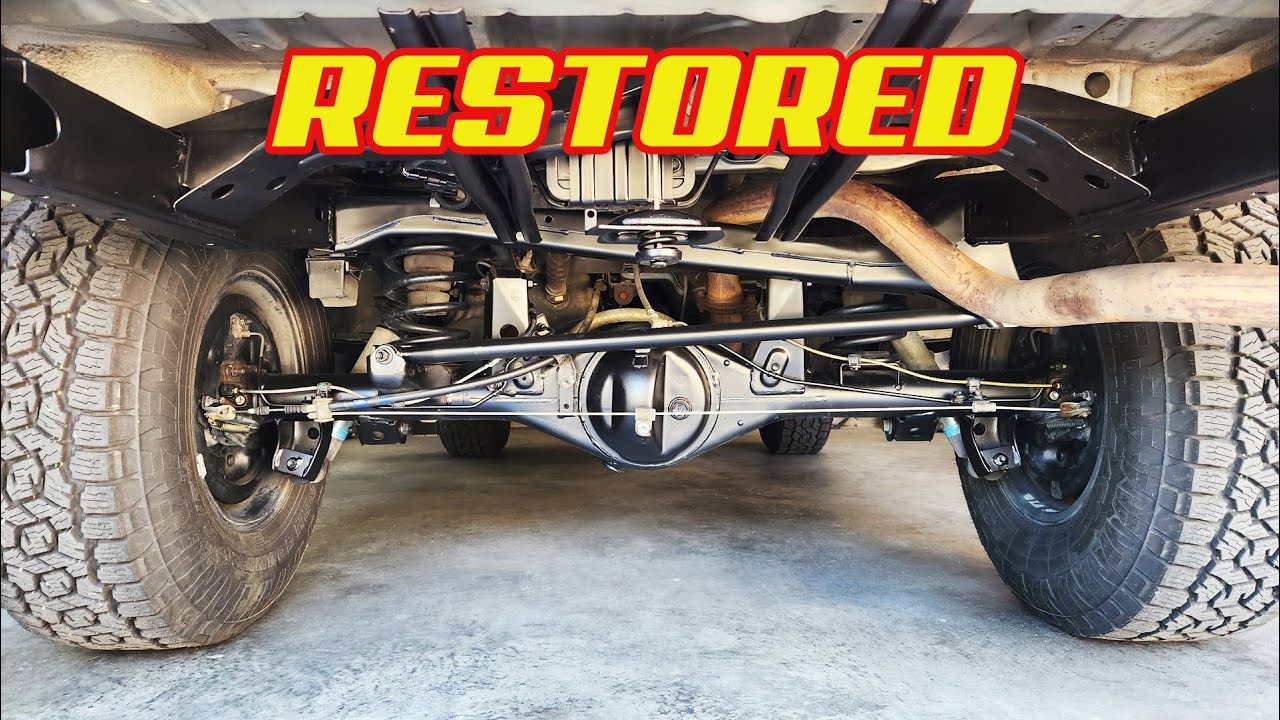 В гараже Chassis Speedy реставрируют 4Runner P14 третьего поколения