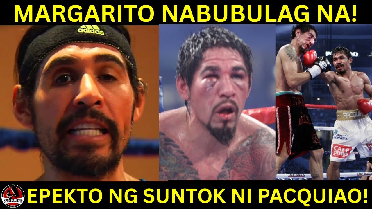 Margarito NABUBULAG na! SIRA pa rin ang mata dahil sa SUNTOK ni Pacquiao kahit 15 TAON na