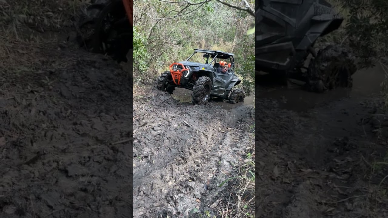 Gettin my sxs out some nasty mud