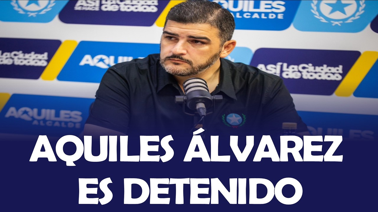 EL ALCALDE DE GUAYAQUIL AQUILES &Aacute;LVAREZ FUE DETENIDO