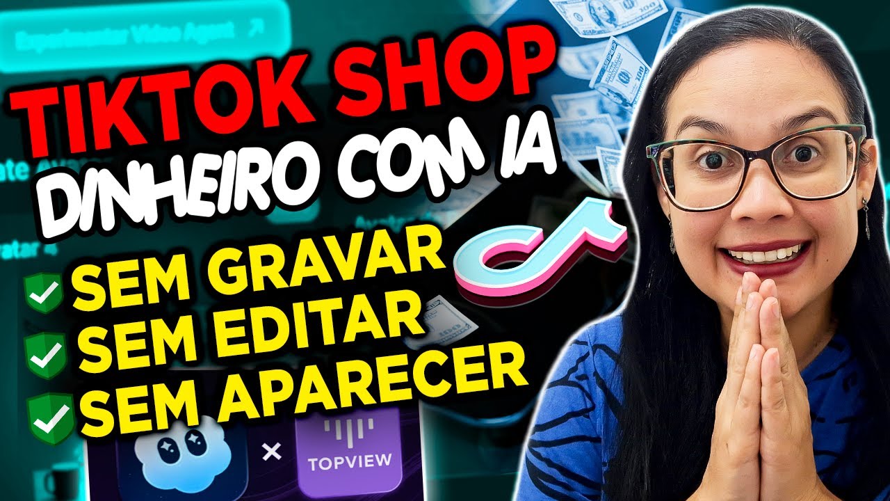 Ganhe Dinheiro no TIKTOK SHOP usando IA sem Aparecer, sem Gravar e Sem Editar