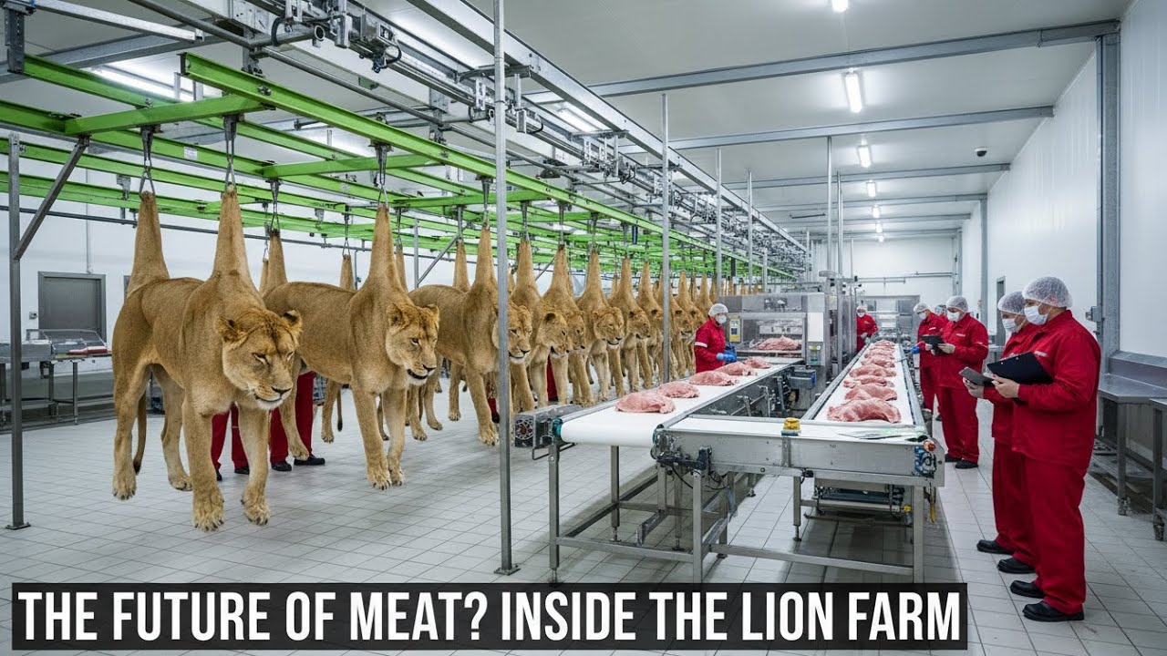 Lion Farming Business | Meat Supply Chain & Leather Products