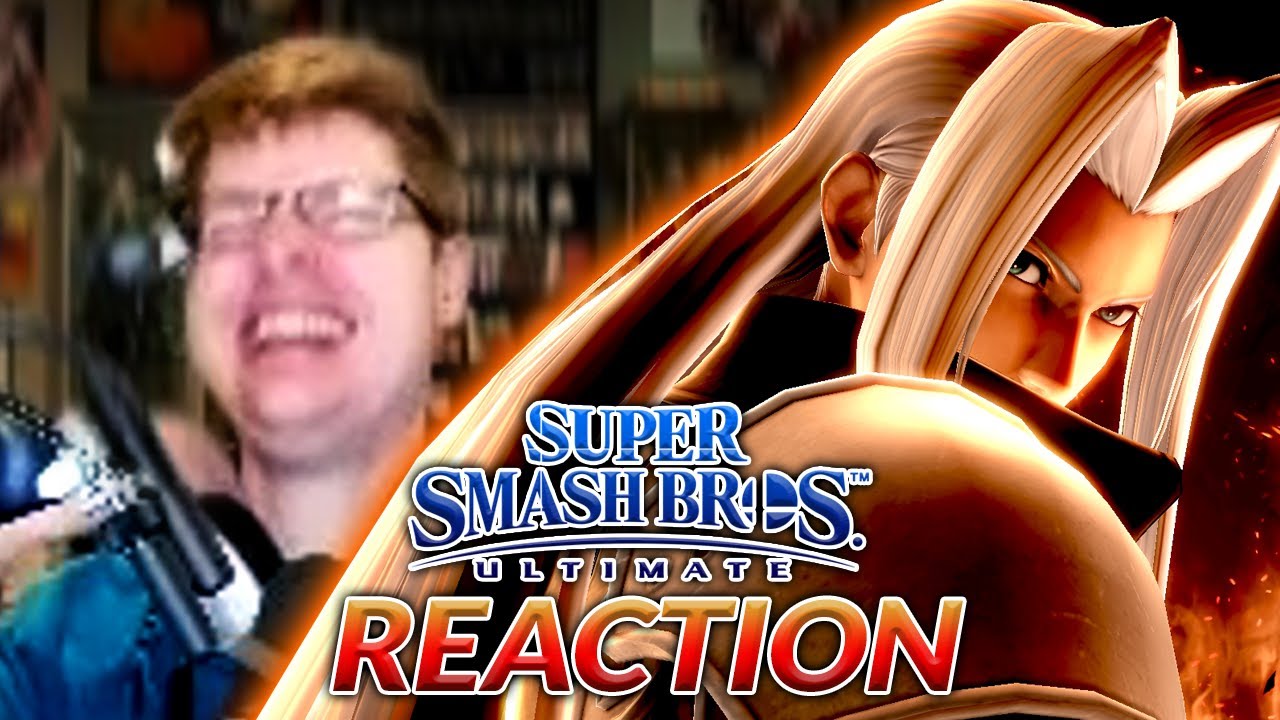 THIS CANNOT BE REAL - Nico Reacts: Sephiroth Smash Reveal