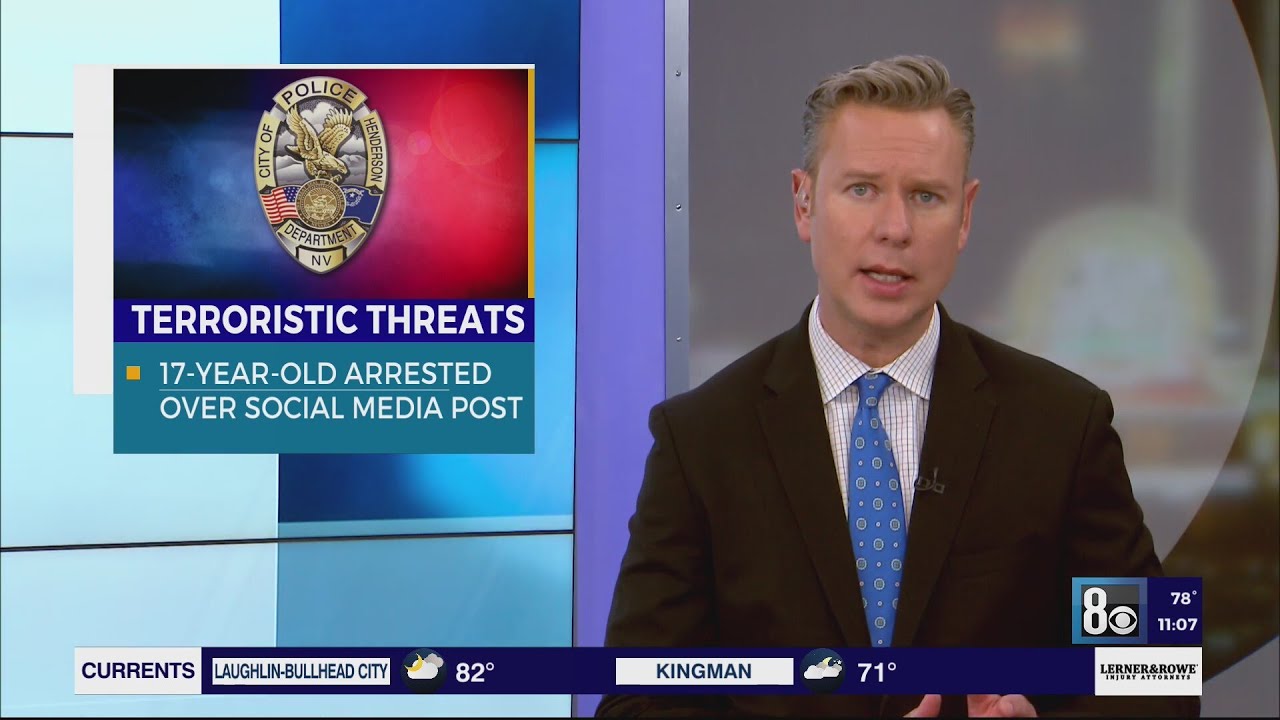 17-year-old arrested on terroristic threat charges after school shooting social media post, police s