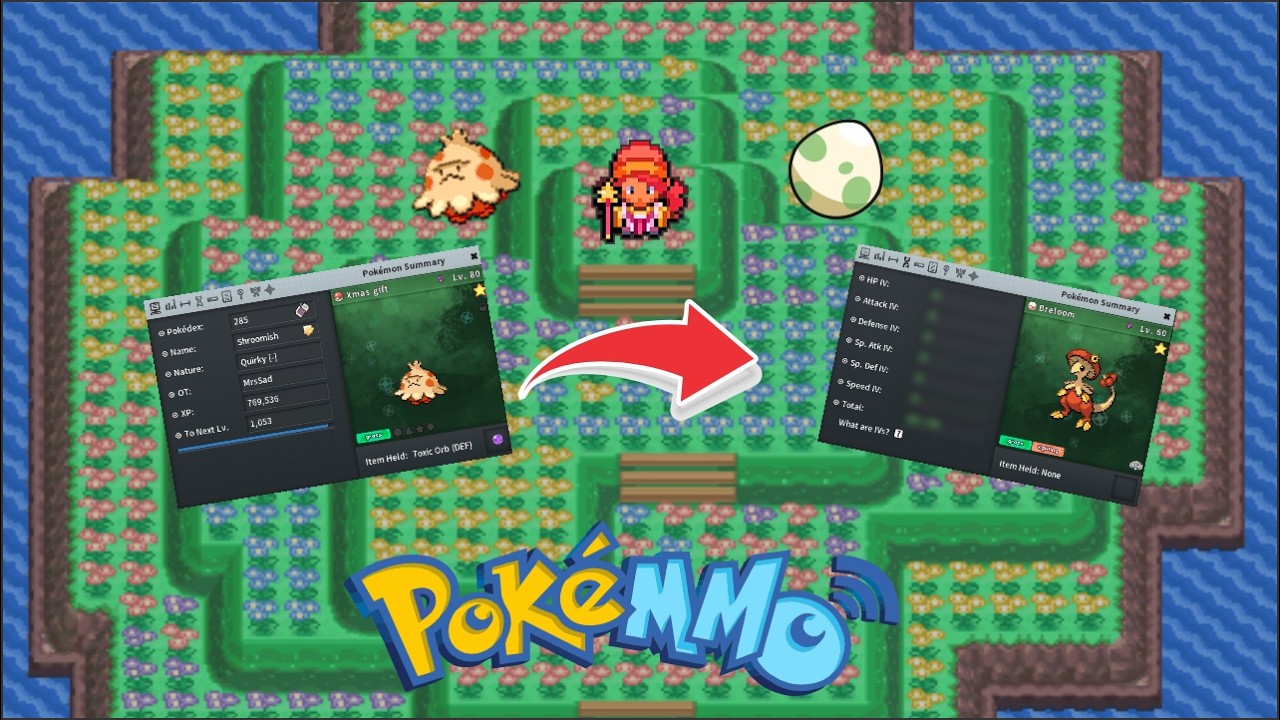 Criando BRELOOM SHINY♥ | PokeMMO | AkaFrOzeN