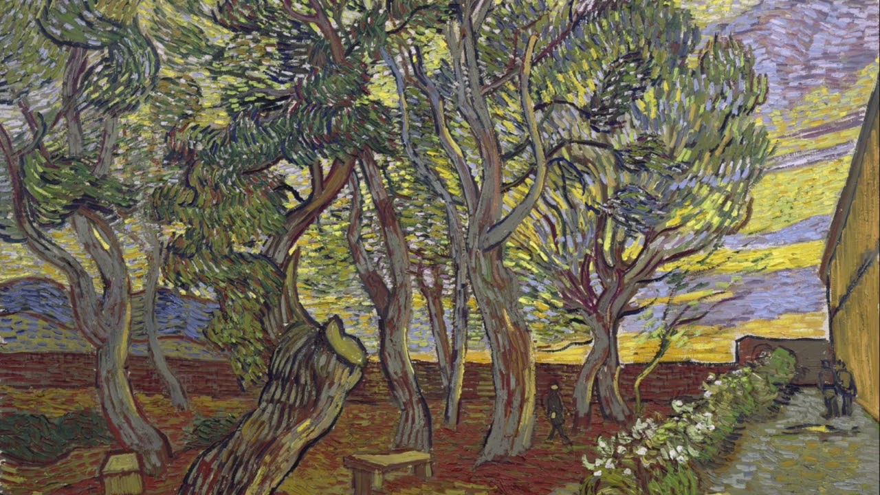 Turn Your TV Into Art | Van Gogh | The Garden of Saint-Paul Hospital (1889)