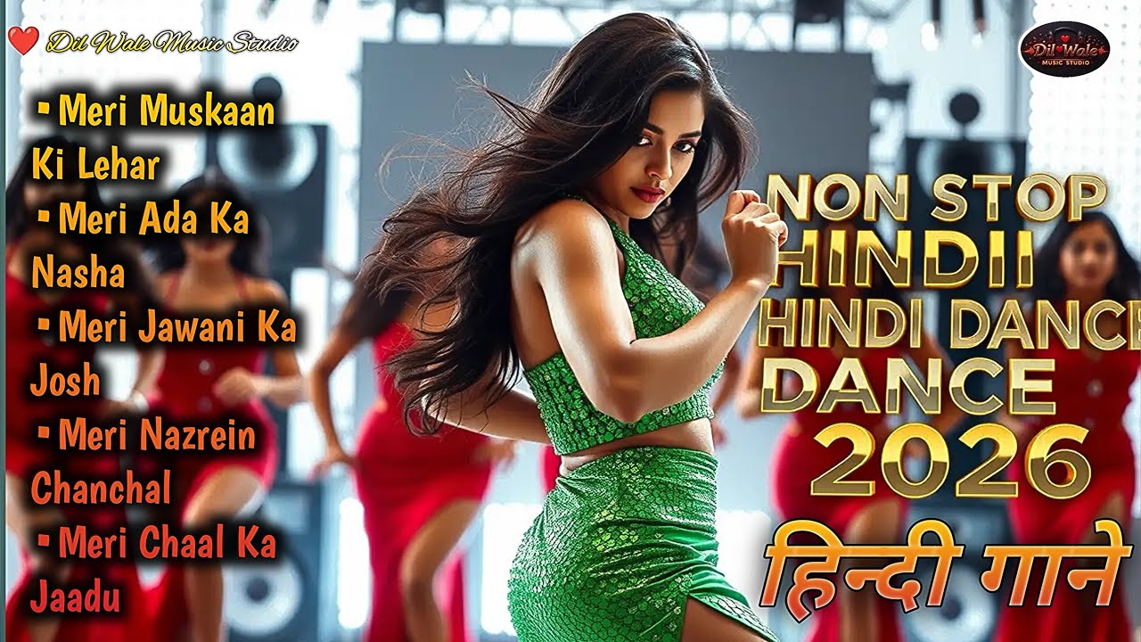 💘 Romantic Party Dance Hindi Songs 2026 | Love Night Vibes & Desi Dance Hits 🔥 Dil Wale Music 0177 💃
