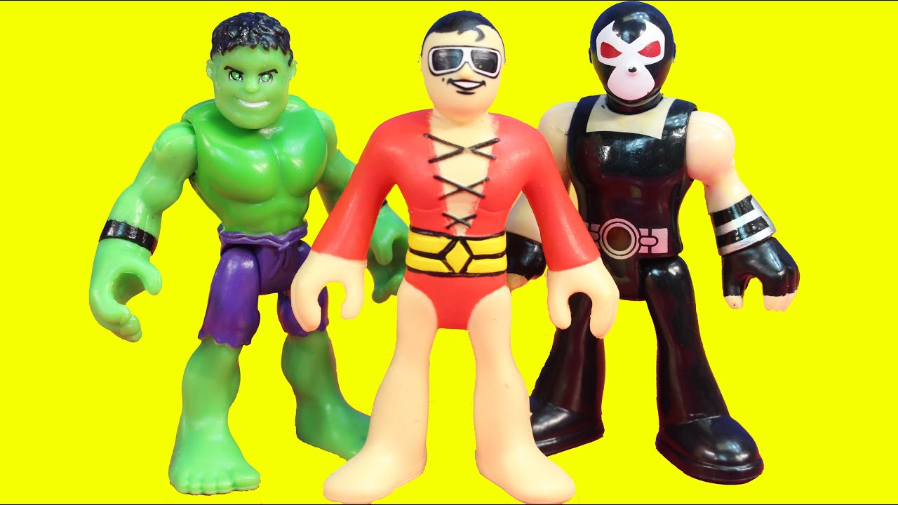 Battle Wars 2 Batman Hulk Robin Joker Battle