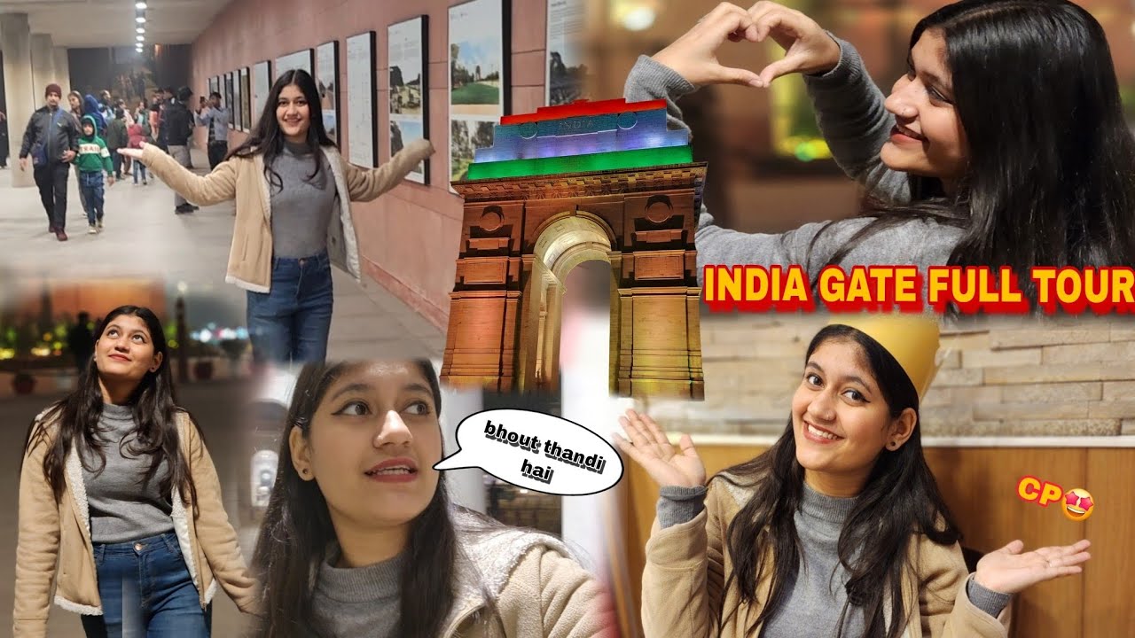 INDIA GATE | My First Vlog🥺❤️