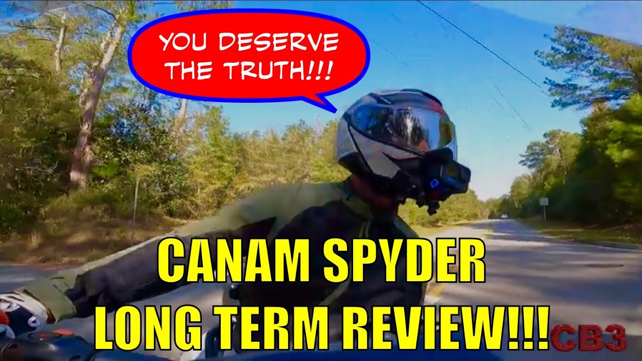 CanAm Spyder RT  Long Term Review!! What you NEED TO KNOW!!!