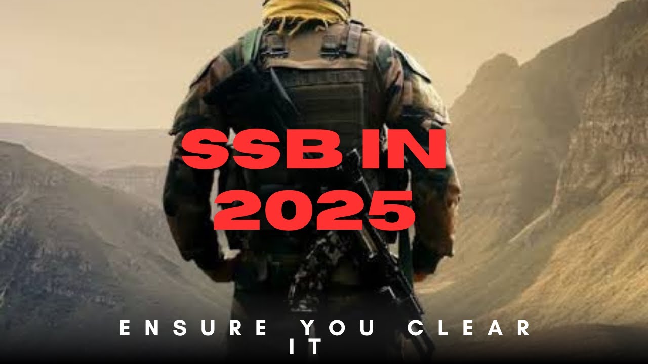 Things I Will Do in 2025 to clear SSB #ssbaspirants