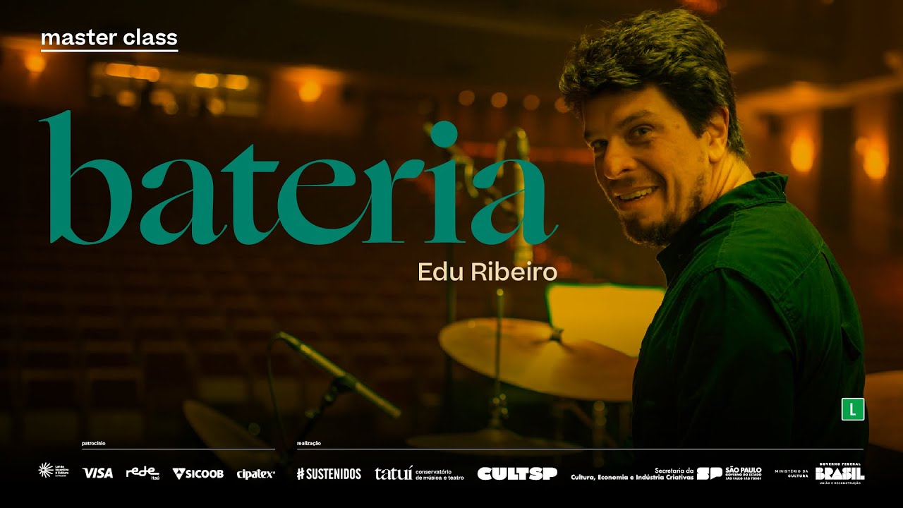Master Class de Bateria com Edu Ribeiro