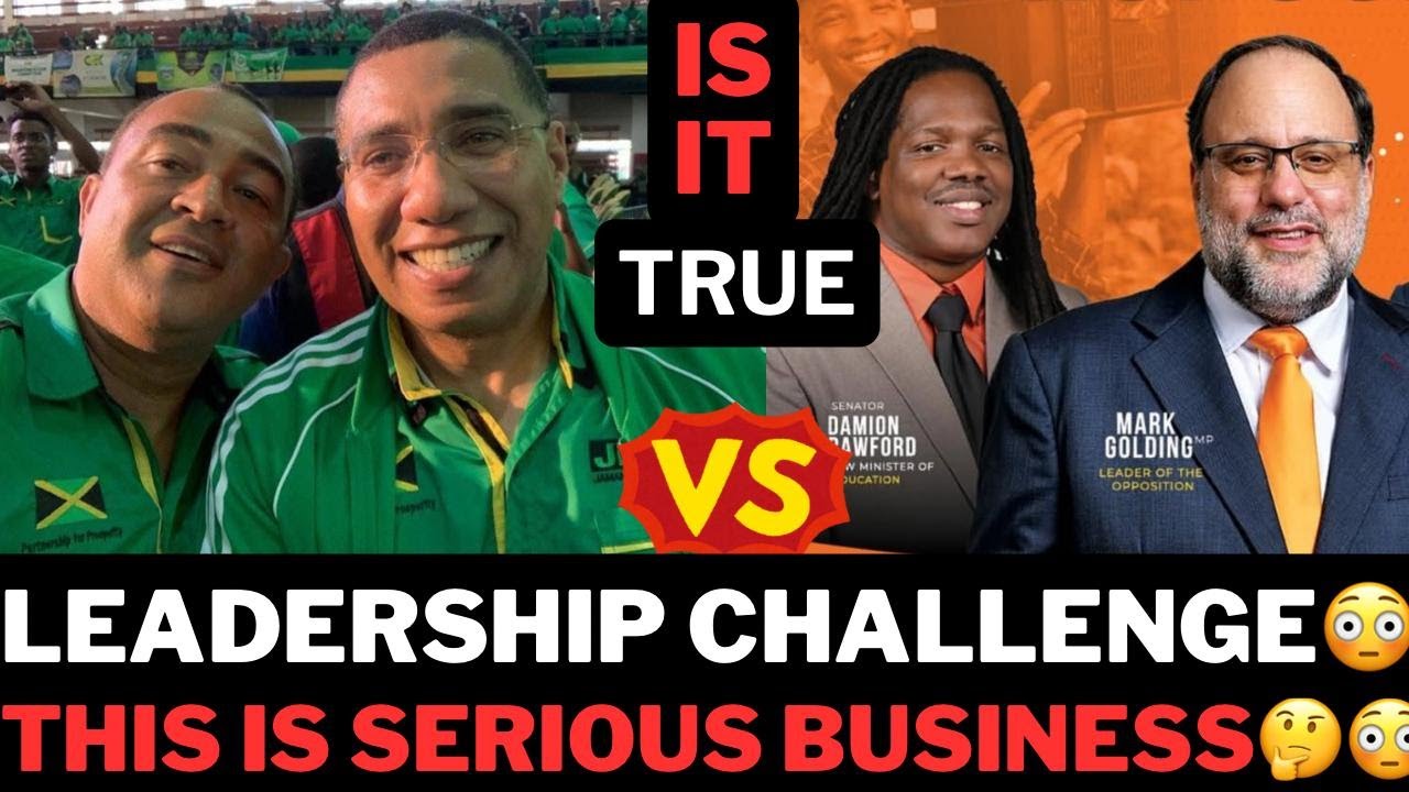 If Andrew lose him Seat Who will be Prime Minister? 3 JLP a look. Damian Crawford Marky G