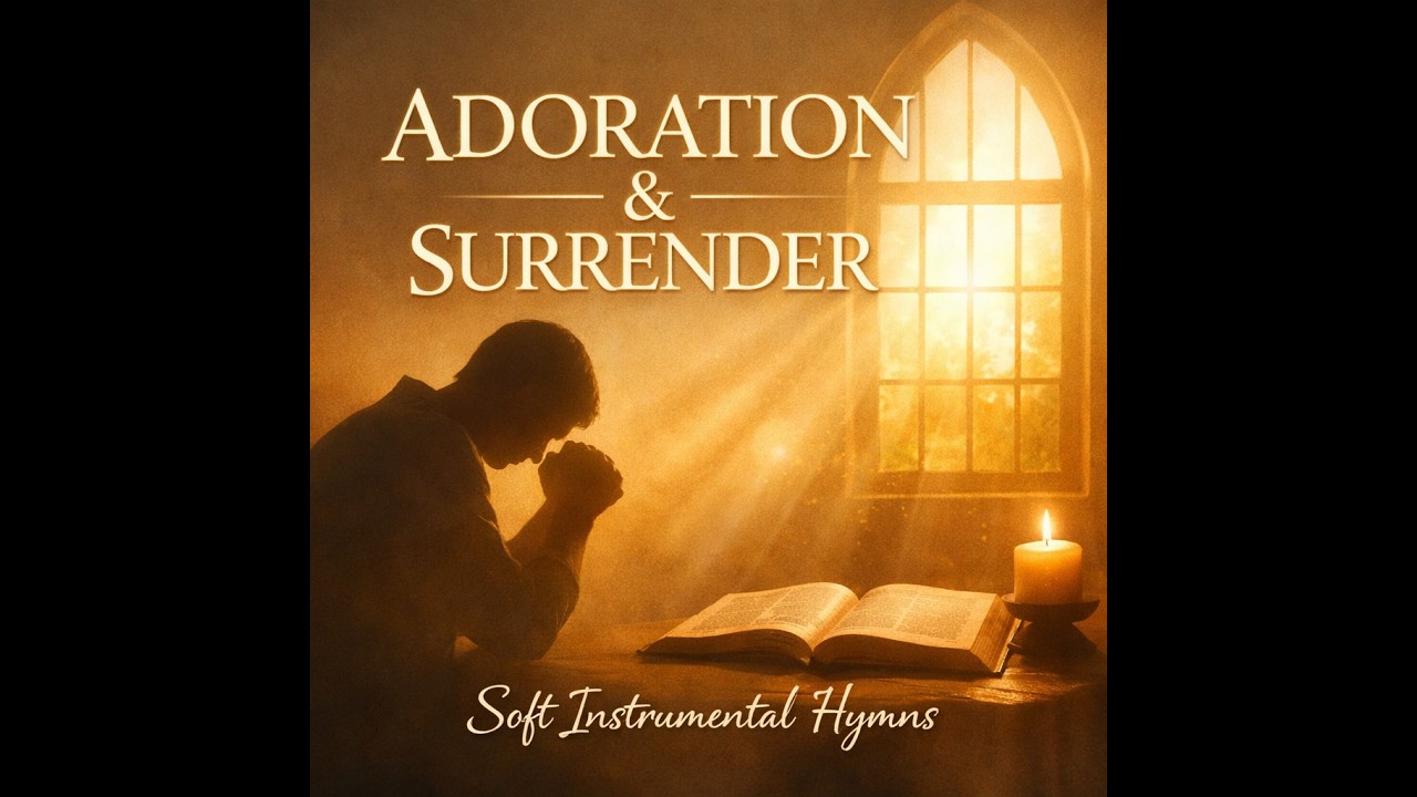 Instrumental Hymns Live 🌿 Adoration & Surrender to God | Peaceful Worship, Prayer & Deep Reflection