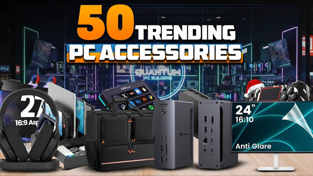 50 Trending PC Accessories on Amazon You Should Try