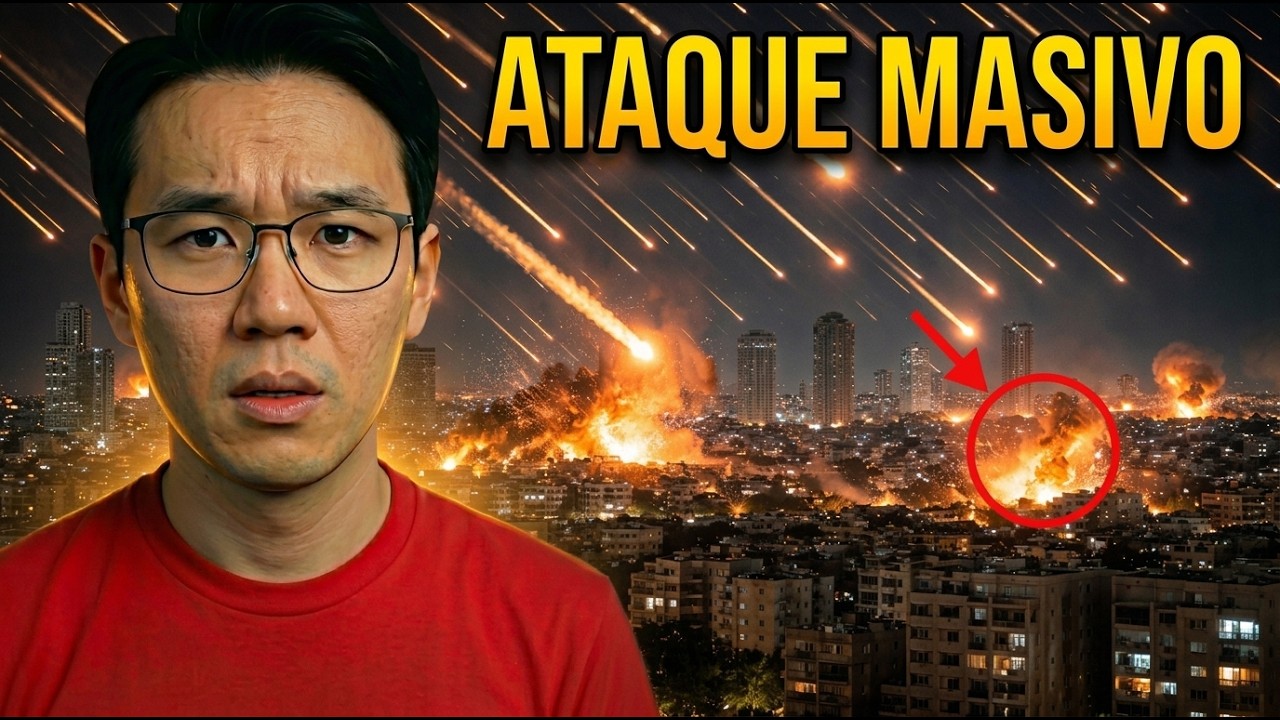 Irán Lanza 90 Misiles Balísticos Sobre Tel Aviv en Una Sola Noche