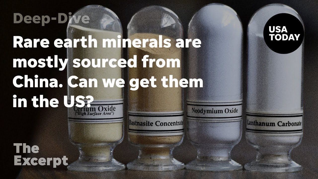 Rare earth minerals are mostly sourced from China. Can we get them in the US? | The Excerpt