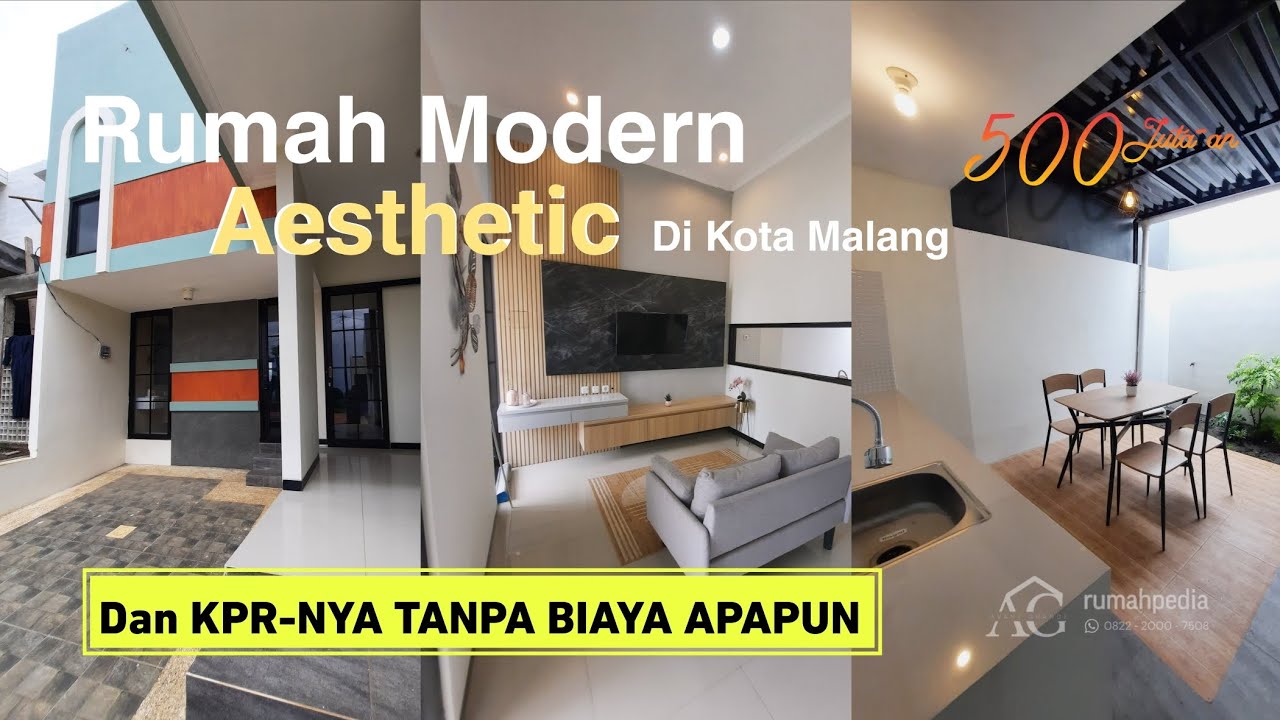 Murah dan Aesthetic, Rumah di Kota Malang