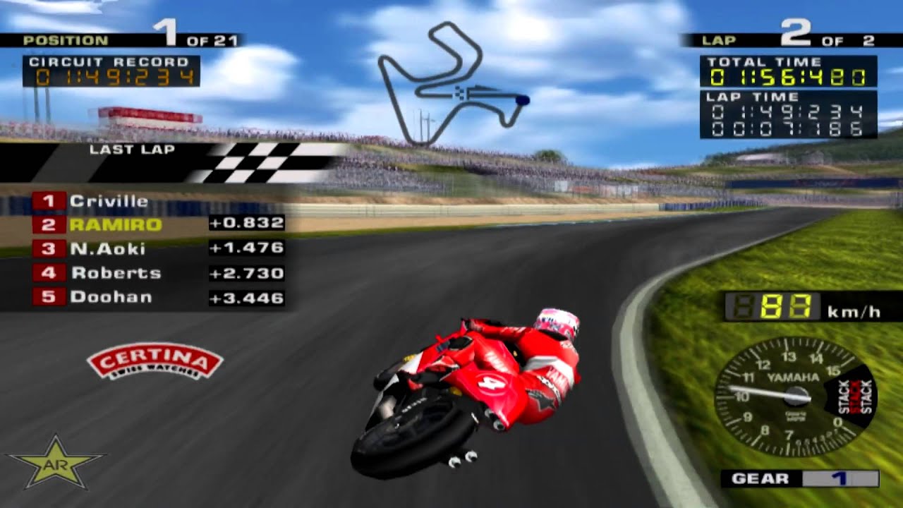 MotoGP (PS2) Carlos Checa at Jerez