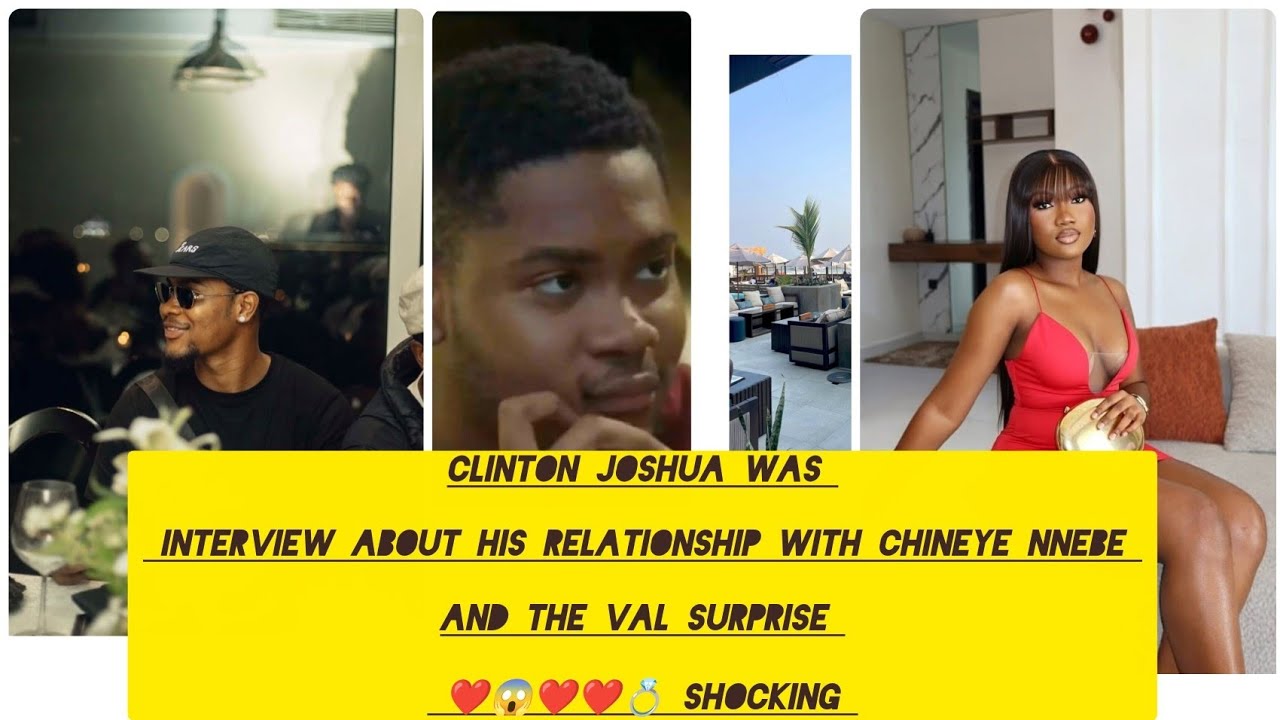 Shocking video of Clinton joshua and chineye nnebe 😱🙆