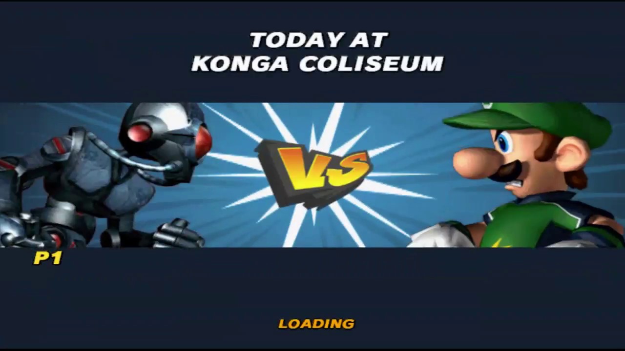 Super Mario Strikers - Super Team Vs Luigi (Legend)