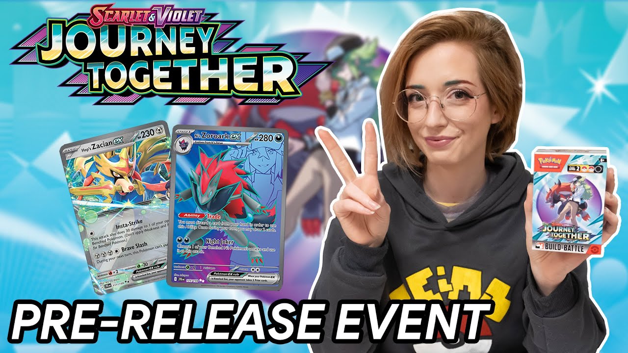 Pokémon TCG: Journey Together Pre-Release – Early Pack Openings & Crazy Pulls!