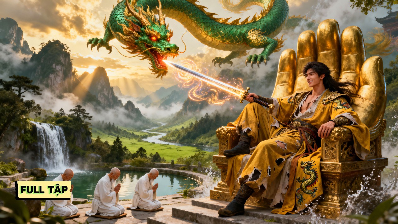 chàng trai bị khinh thường là phế nhân, nào ngờ lại là Long Đế xuất thế 1 tay chém cả giới tu tiên