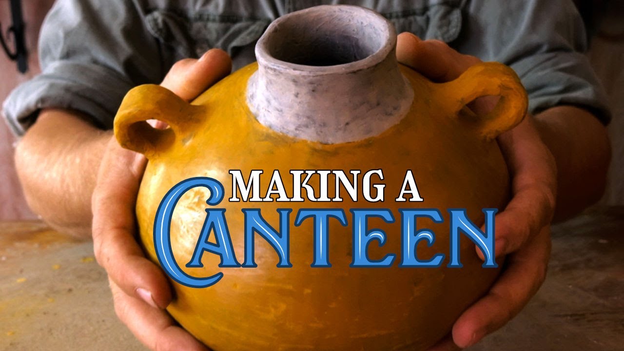 Making a Canteen - Ancient Pottery Challenge #9