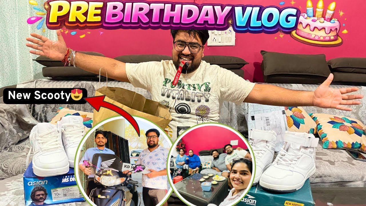My Pre-Birthday Celebration🎉 | Shopping Vlog + New Scooty Delivery🛵 | Full Day Vlog
