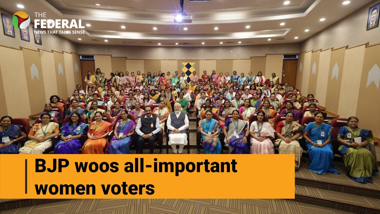 How Modi is tapping into women vote bank in time for 2024 | The Federal