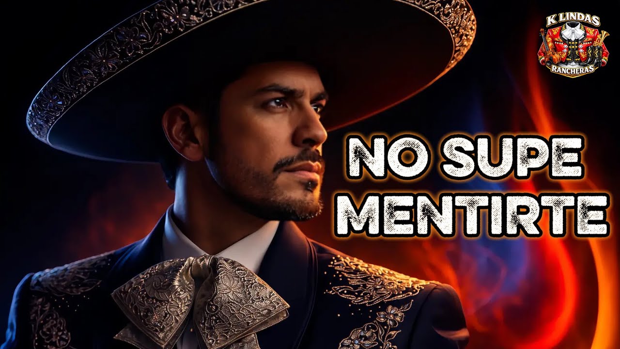 NO SUPE MENTIRTE 💔 | Canción Ranchera que Duele Hasta el Alma | Amor que No Se Olvida