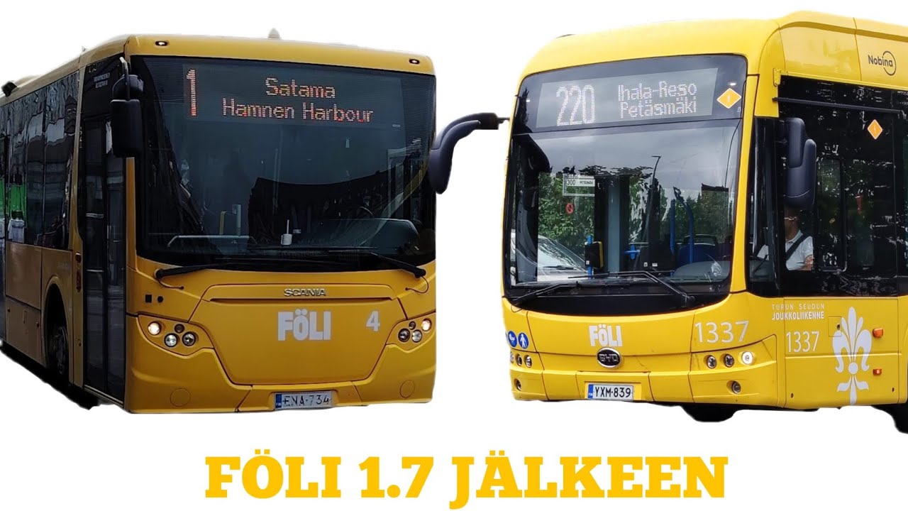 Julkinen liikenne reissu Turussa