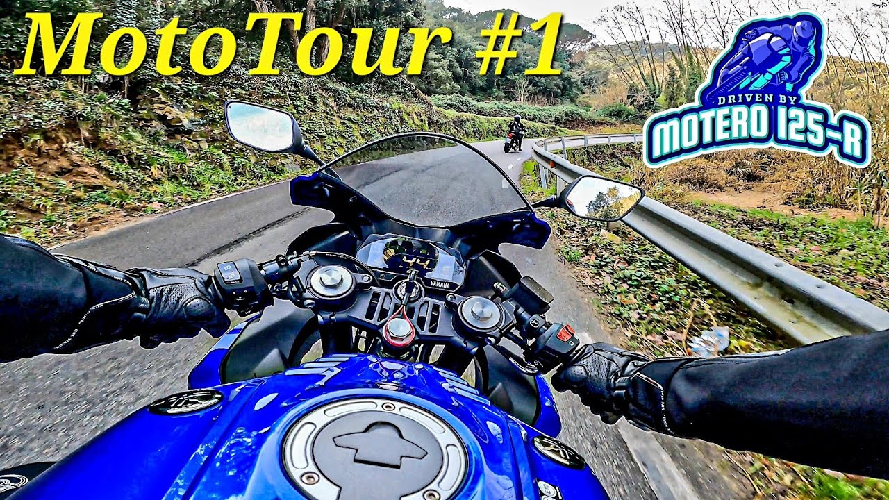 YAMAHA R125 Vs HONDA CB500X || Mototour #1 (4K) || MOTERO 125-R