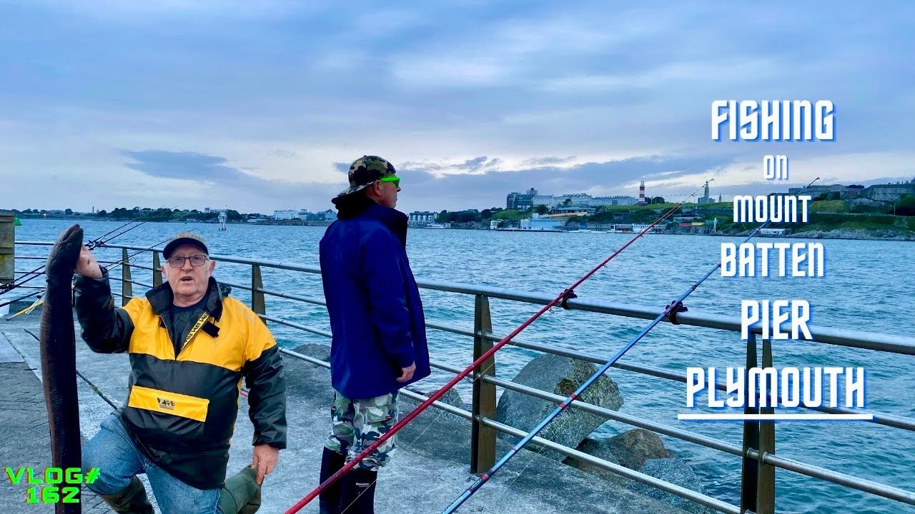 Sea Fishing Uk | PIER FISHING FOR CONGER EELS | Mount Batten Pier Plymouth | Vlog#162