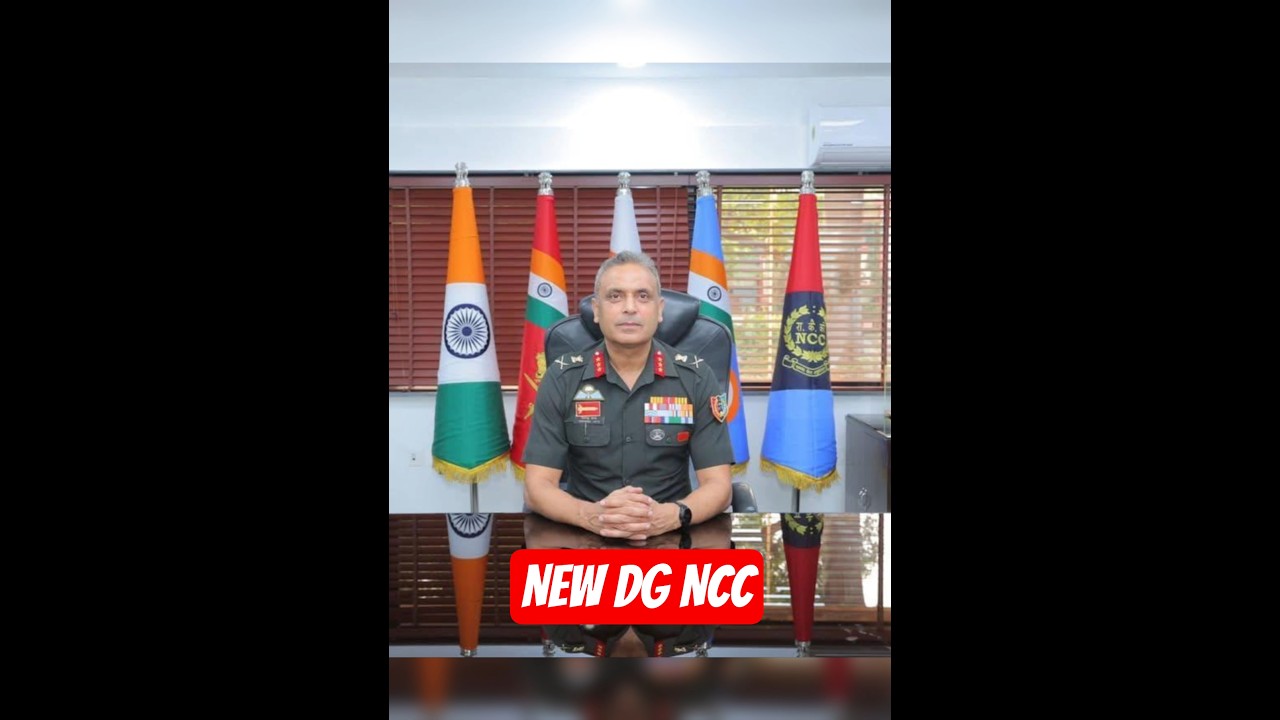NEW DIRECTOR GENERAL OF NCC TOOK CHARGE YESTERDAY # WELCOME SIR#VIRAL SHORT