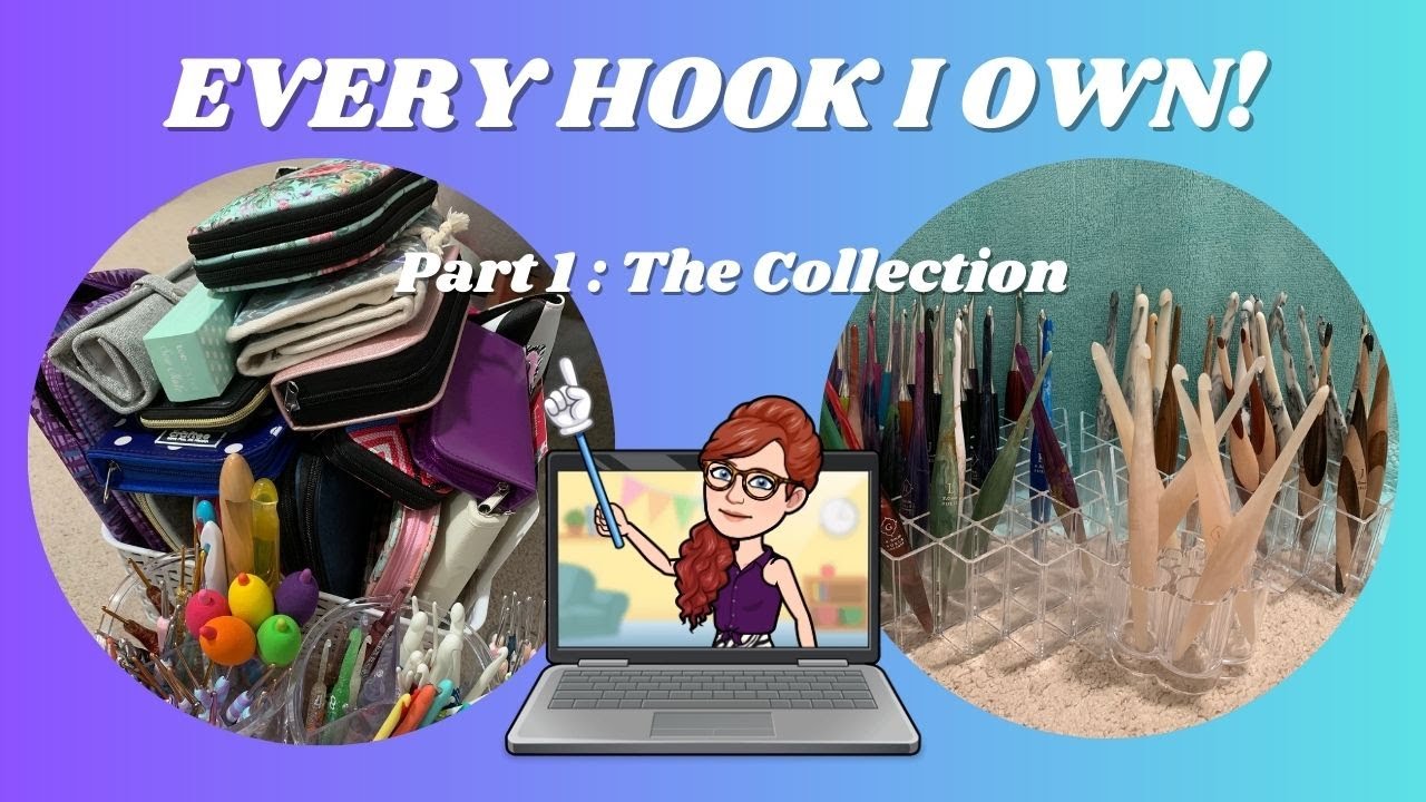 My ENTIRE Hook Collection  (Ep.1) #crochetcommunity
