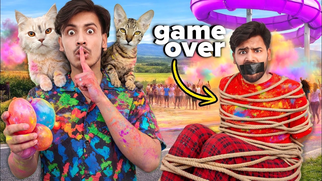 Pranked My Brother On Holi...*Gone Wrong* 😱💀 | Sirf Shreyansh