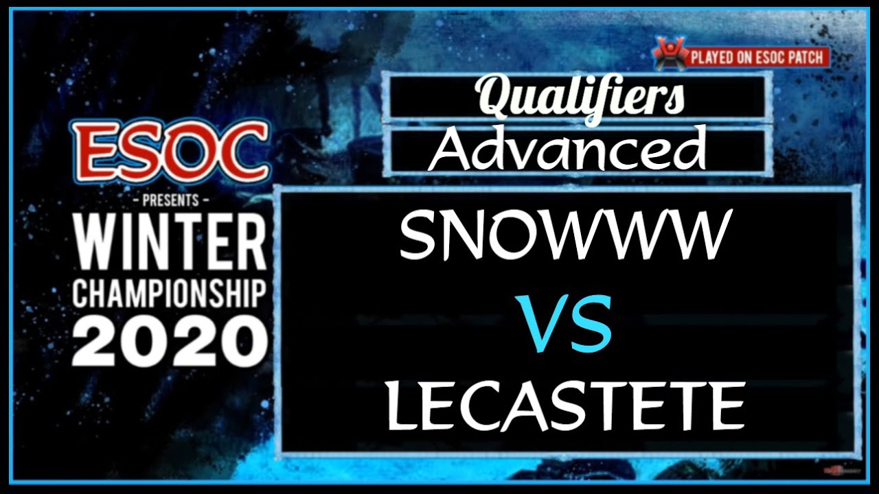 [AoE3] Lecastete vs snowww (Bo5) — Advanced Division Qualifiers — ESOC Winter Championship 2020