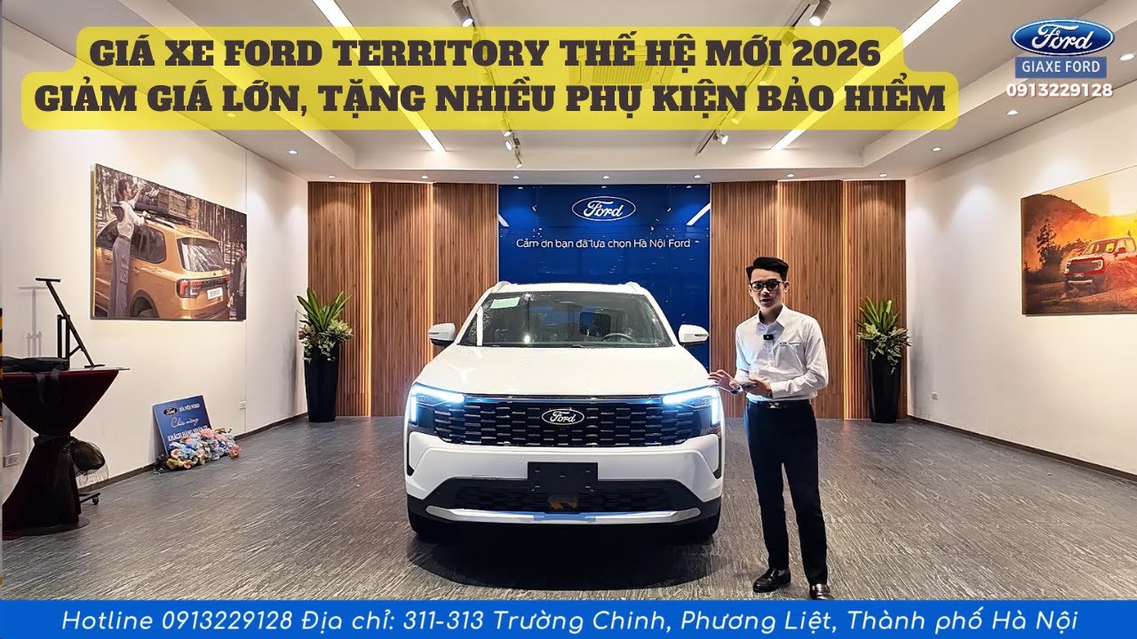 Ford Territory 2026 Mới giảm giá lớn| Xe sẵn giao, Ưu đãi và Khuyến mại hấp dẫn