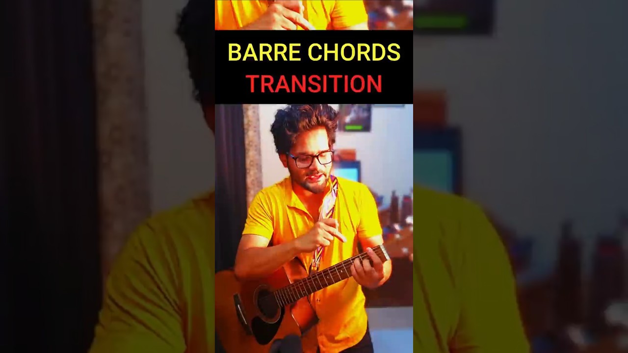Best Barré Chord Shifting Exercise🎸
