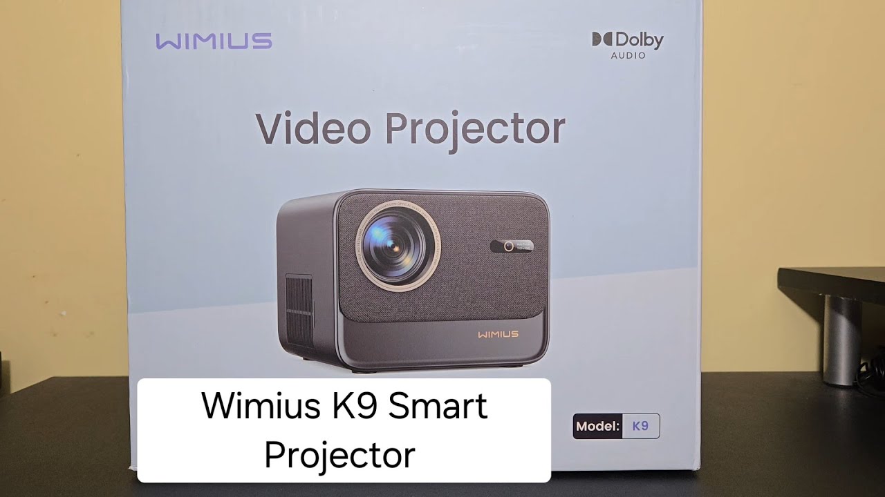 Wimius K9 Smart Projector Review (GR) - Πλήρες περιεχόμενο σε υψηλή ανάλυση❗️