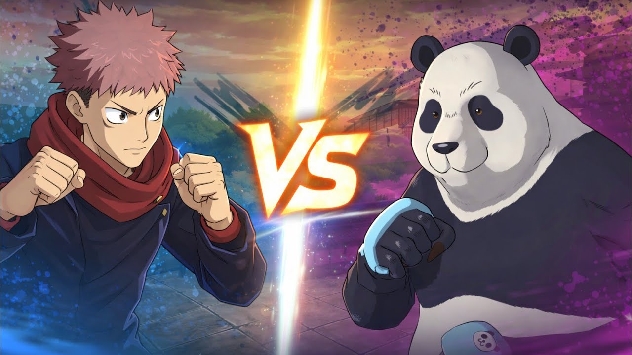 🔥 yuji vs Panda – Deadly Fight! 😱