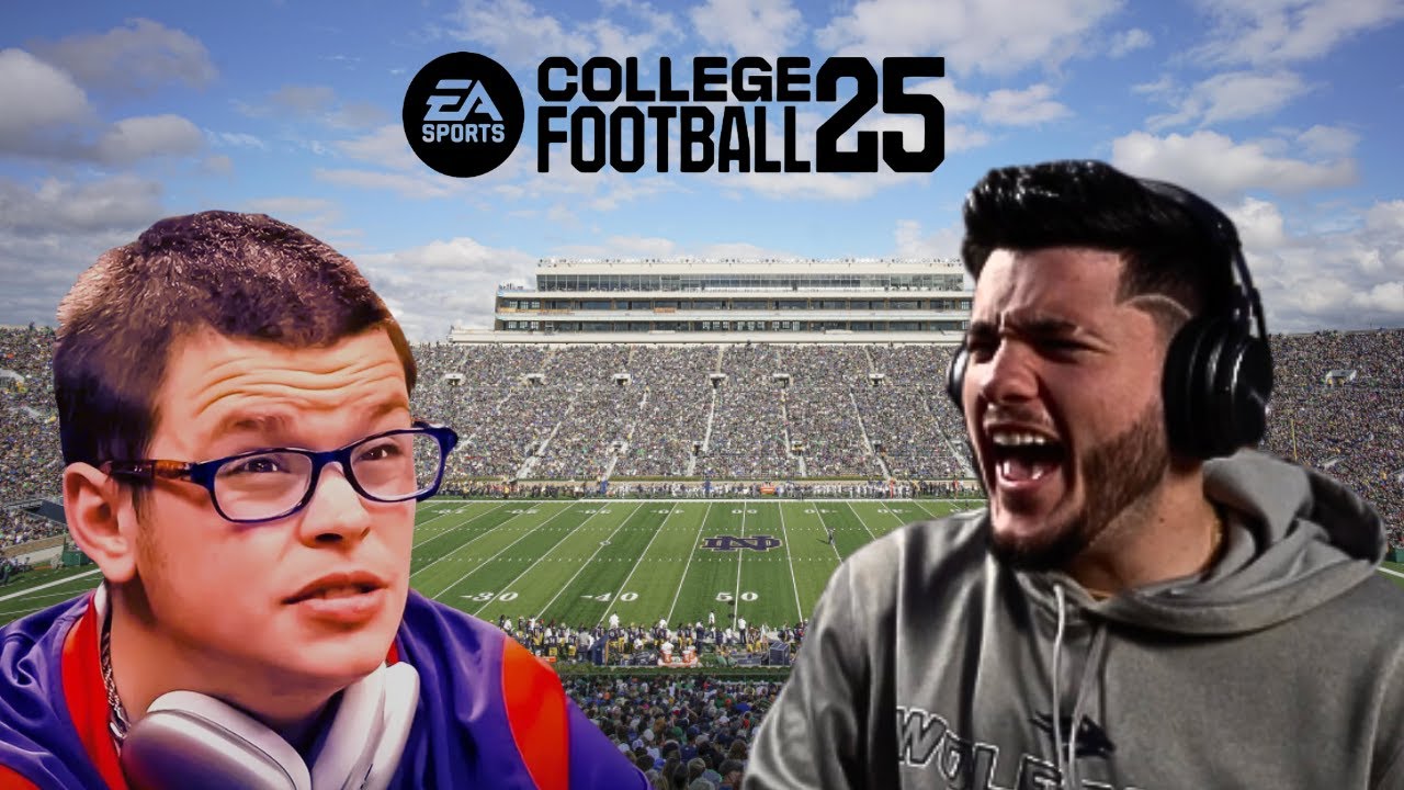 Zach vs. Sketch For The First Time Of College Football 25... (Blowout)