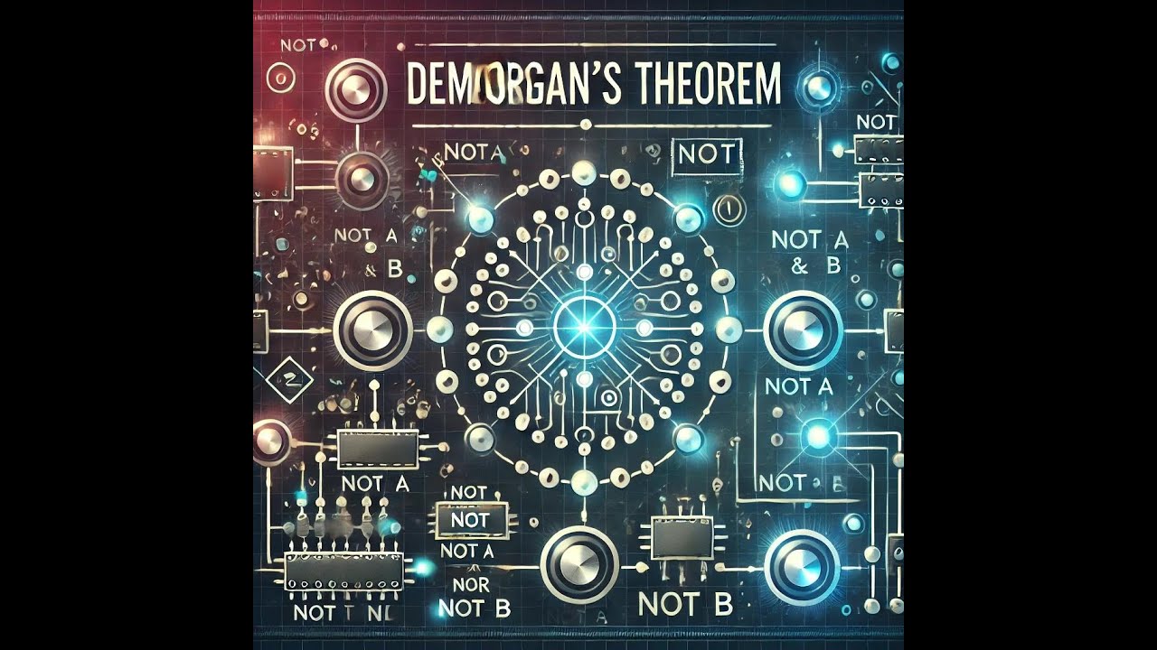 De Morgan’s Theorem # min 🔁max terms conversion using four simple steps with examples.