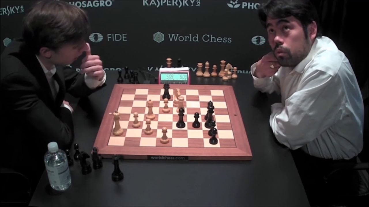 GM Dubov (Russia) - GM Nakamura (USA)